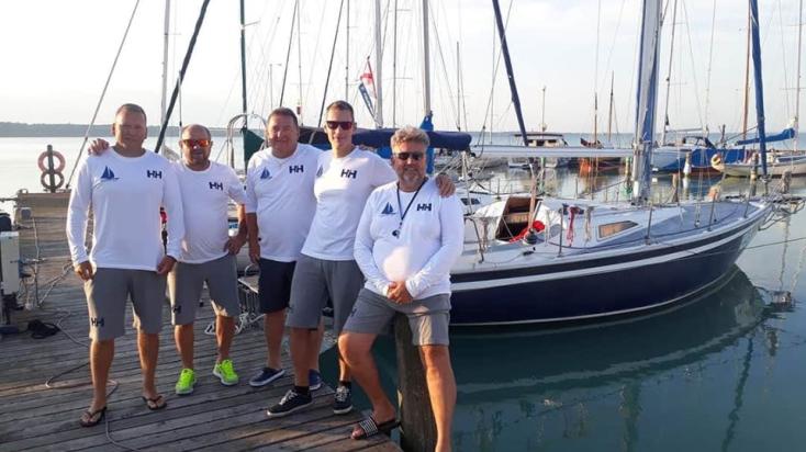 A hejőkeresztúri Északi-Szél Vitorlás SE csapata