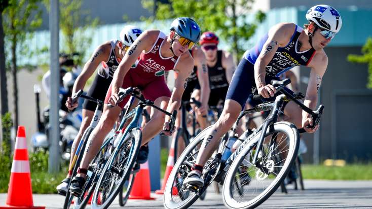 Kiss Gergely a kerékpározás során is jól teljesített.