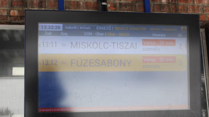 Mezőkövesd vasútállomás